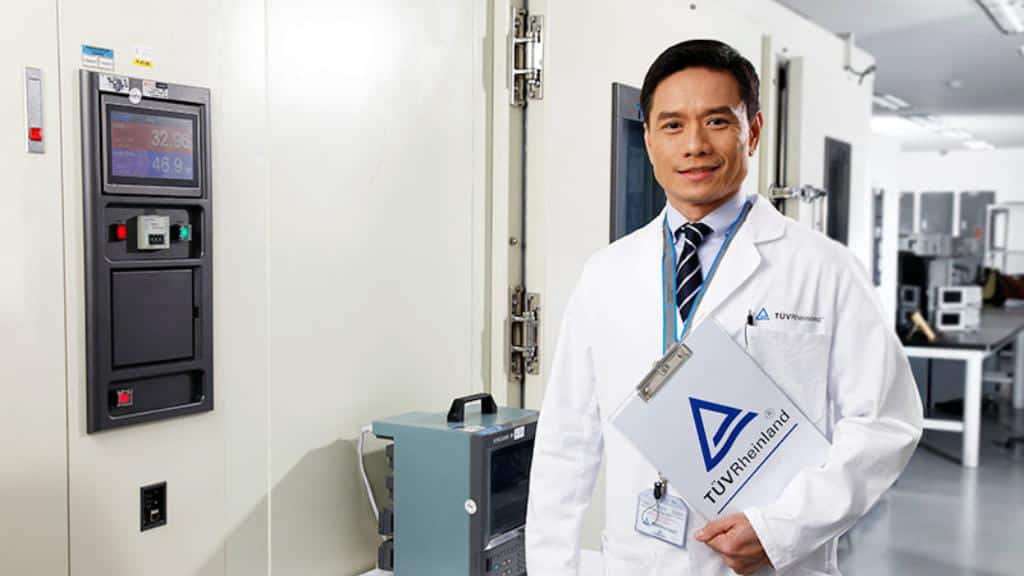 TUV testing certification header