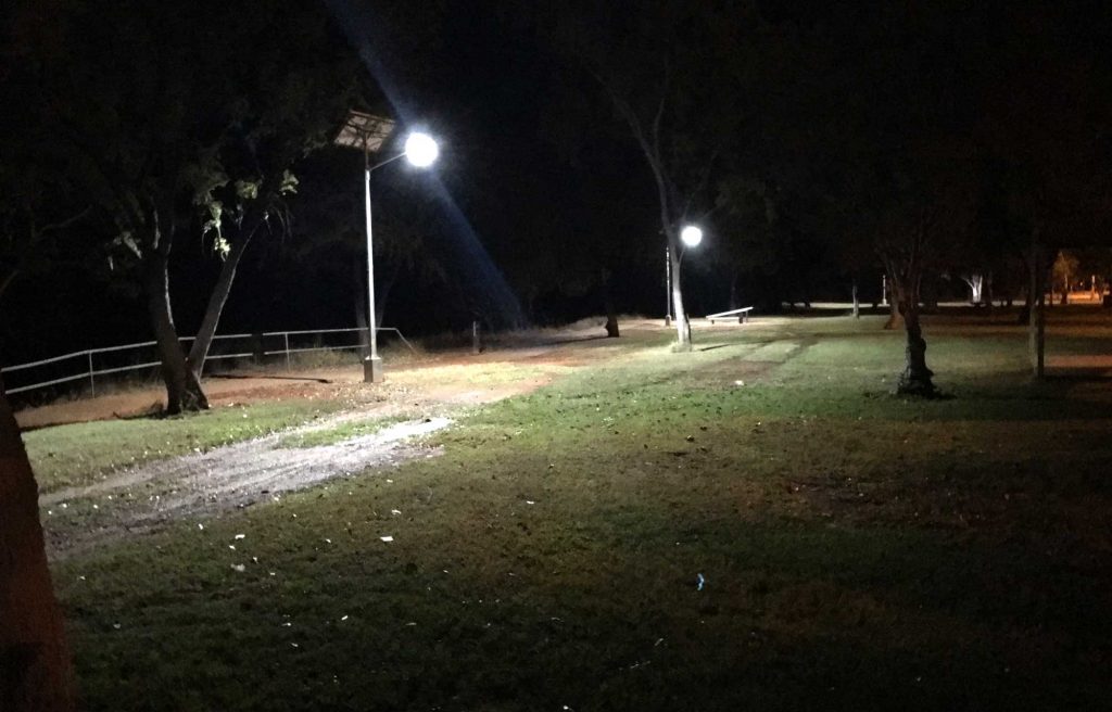 cyclone rated solar street lighting