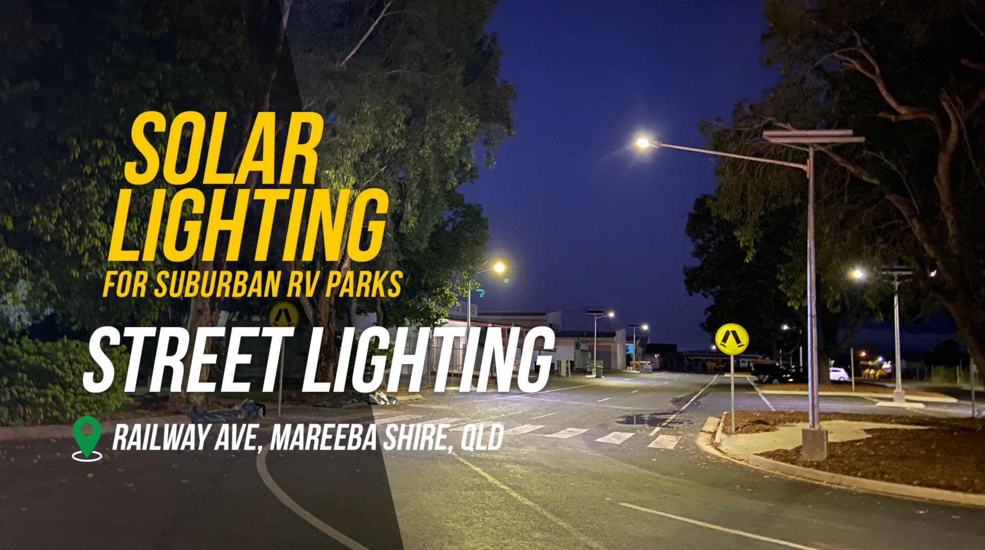 Mareeba Shire Solar RV Park Lighting Project
